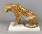 Große Leopardfigur Entwurf A. Storch 1920