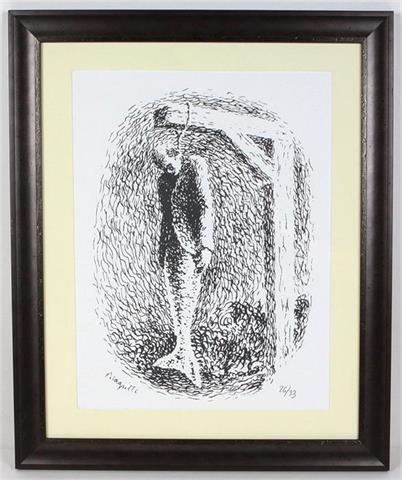 Mann am Galgen - Magritte, René