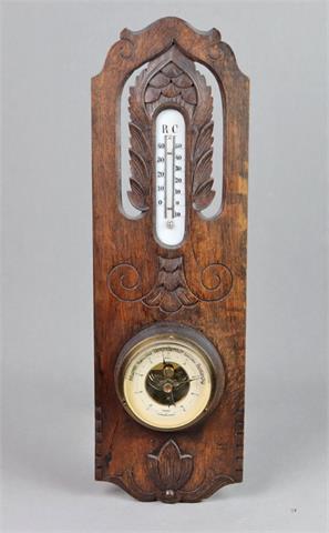 Wandbaro-/ Thermometer 1920er Jahre