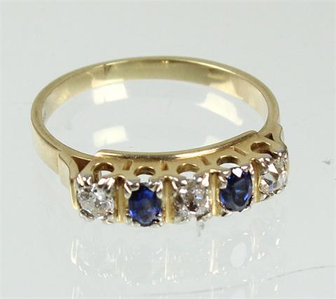 Saphir Brillant Ring - GG 585
