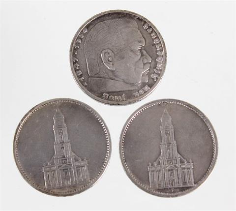 3 x 5 Reichsmark 1934/35