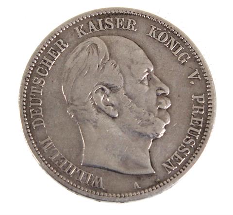 5 Mark Wilhelm I Preussen 1876A