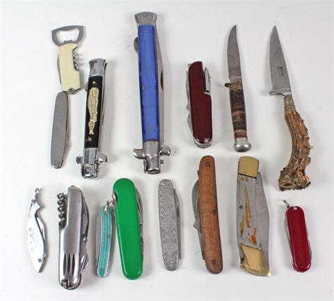 15 verschiedene Messer