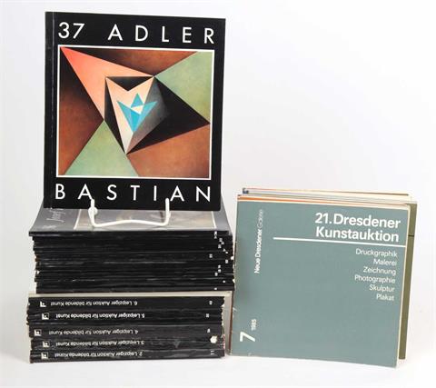 34 Auktions-/ Ausstellungs- u. Galerie- Kataloge