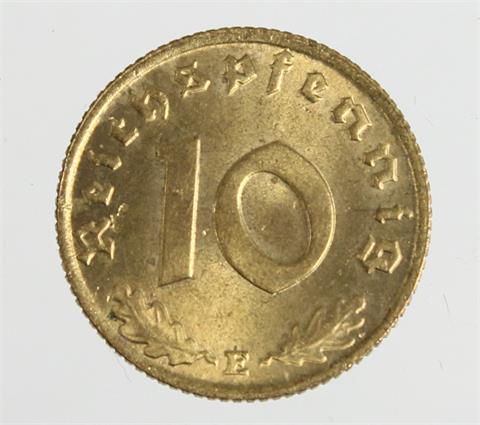 10 Reichspfennig 1938 E