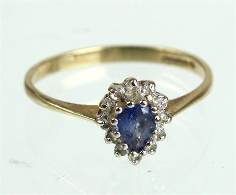 Saphir Brillant Ring - GG 375