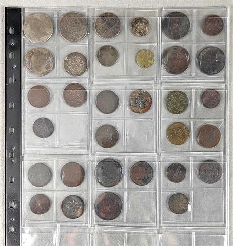 32 Kleinmünzen Altdeutsch 1764/1865