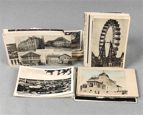 145 Postkarten 1915/50